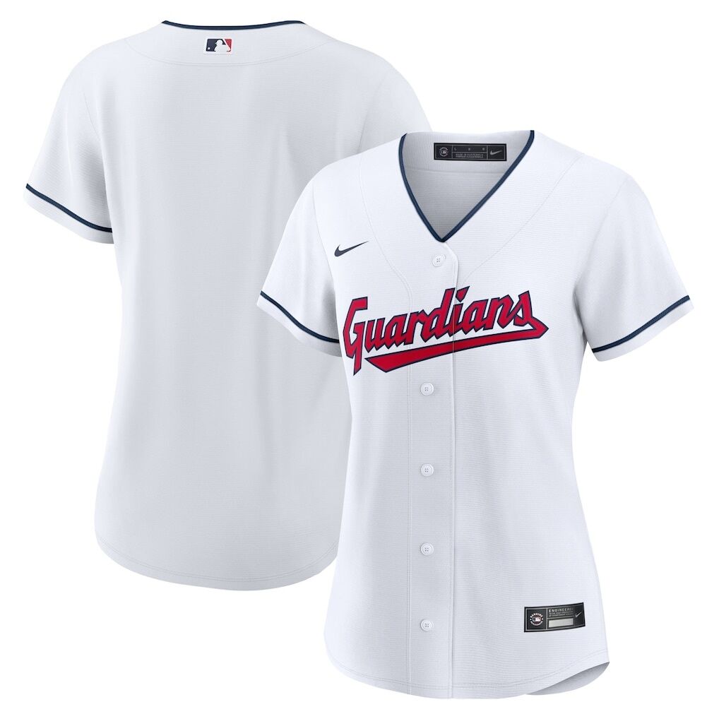 Women's Cleveland Guardians Nike Home Replica Team Jersey