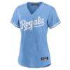 Kansas City Royals Nike Women's Alternate Replica Team Logo Jersey - - Alt2