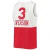 Allen Iverson Philadelphia 76ers Mitchell & Ness 2003/2004 Hardwood Classics Swingman Jersey - White - Detail View
