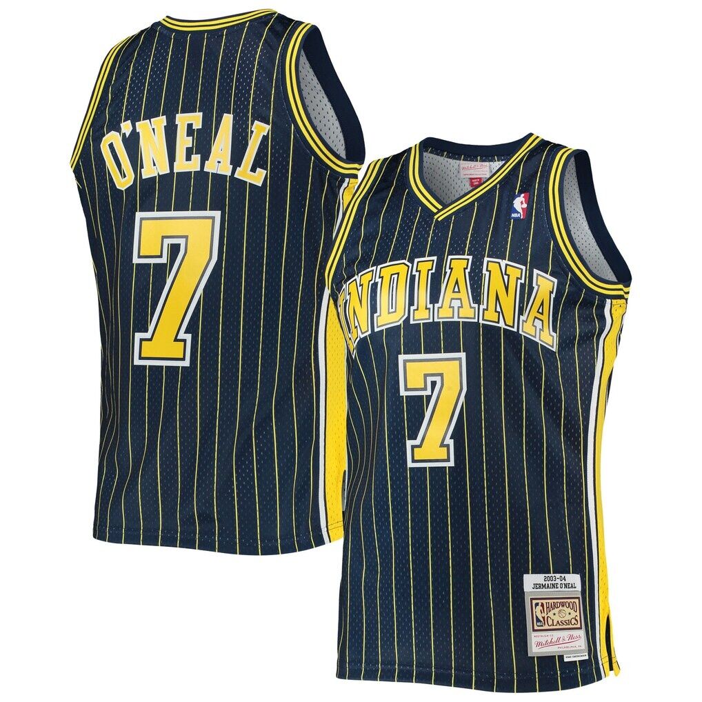 Jermaine O'Neal Indiana Pacers Mitchell & Ness 2003/04 Hardwood Classics Swingman Jersey