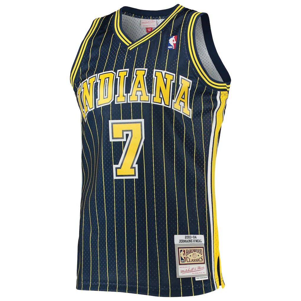 Jermaine O'Neal Indiana Pacers Mitchell & Ness 2003/04 Hardwood Classics Swingman Jersey