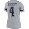 Dak Prescott Dallas Cowboys Nike Women's Legend Player Performance Top - Gray - Detail View