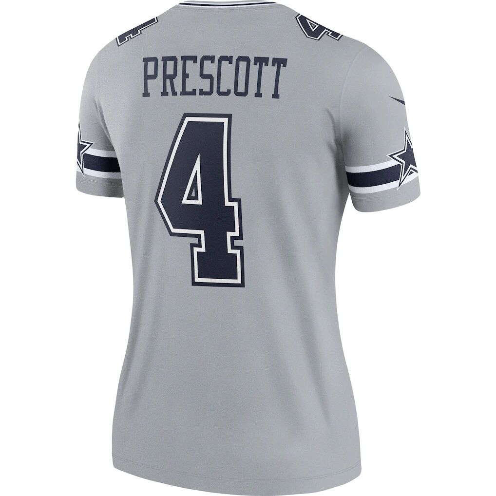 Dak Prescott Dallas Cowboys Nike Women's  Legend Player Performance Top