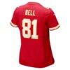 Blake Bell Kansas City Chiefs Nike Women's Game Player Jersey - Red - Detail View