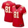 Blake Bell Kansas City Chiefs Nike Women's Game Player Jersey - Red - Front View