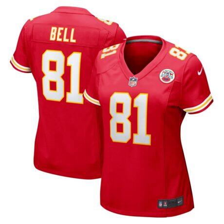 Blake Bell Kansas City Chiefs Nike Women's Game Player Jersey - Red - Front View