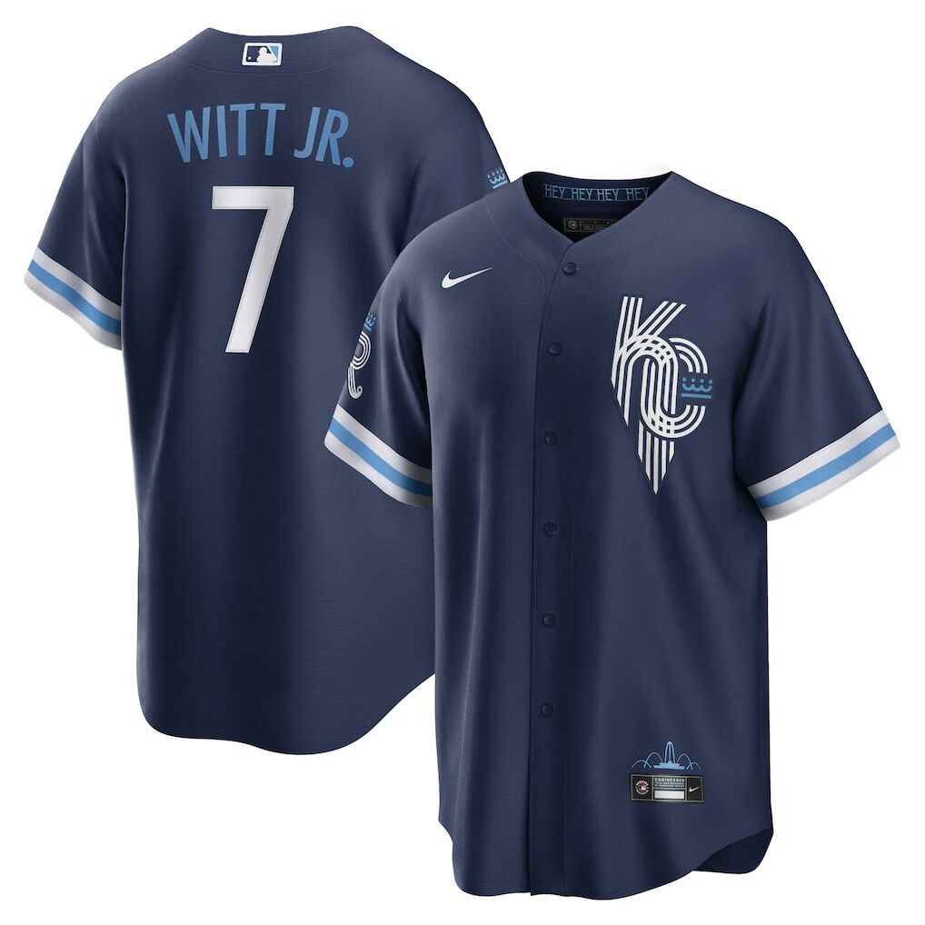 Bobby Witt Jr. Kansas City Royals Nike City Connect Replica Player Jersey