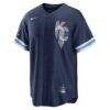 Bobby Witt Jr. Kansas City Royals Nike City Connect Replica Player Jersey - Navy - Side View