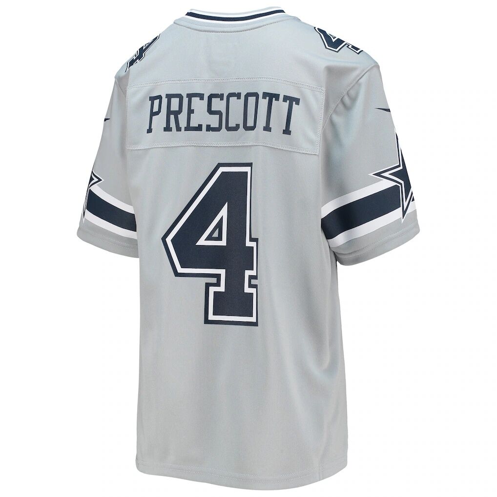 Dak Prescott Dallas Cowboys Nike Youth Inverted Team Game Jersey