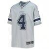 Dak Prescott Dallas Cowboys Nike Youth Inverted Team Game Jersey - Silver - Side View