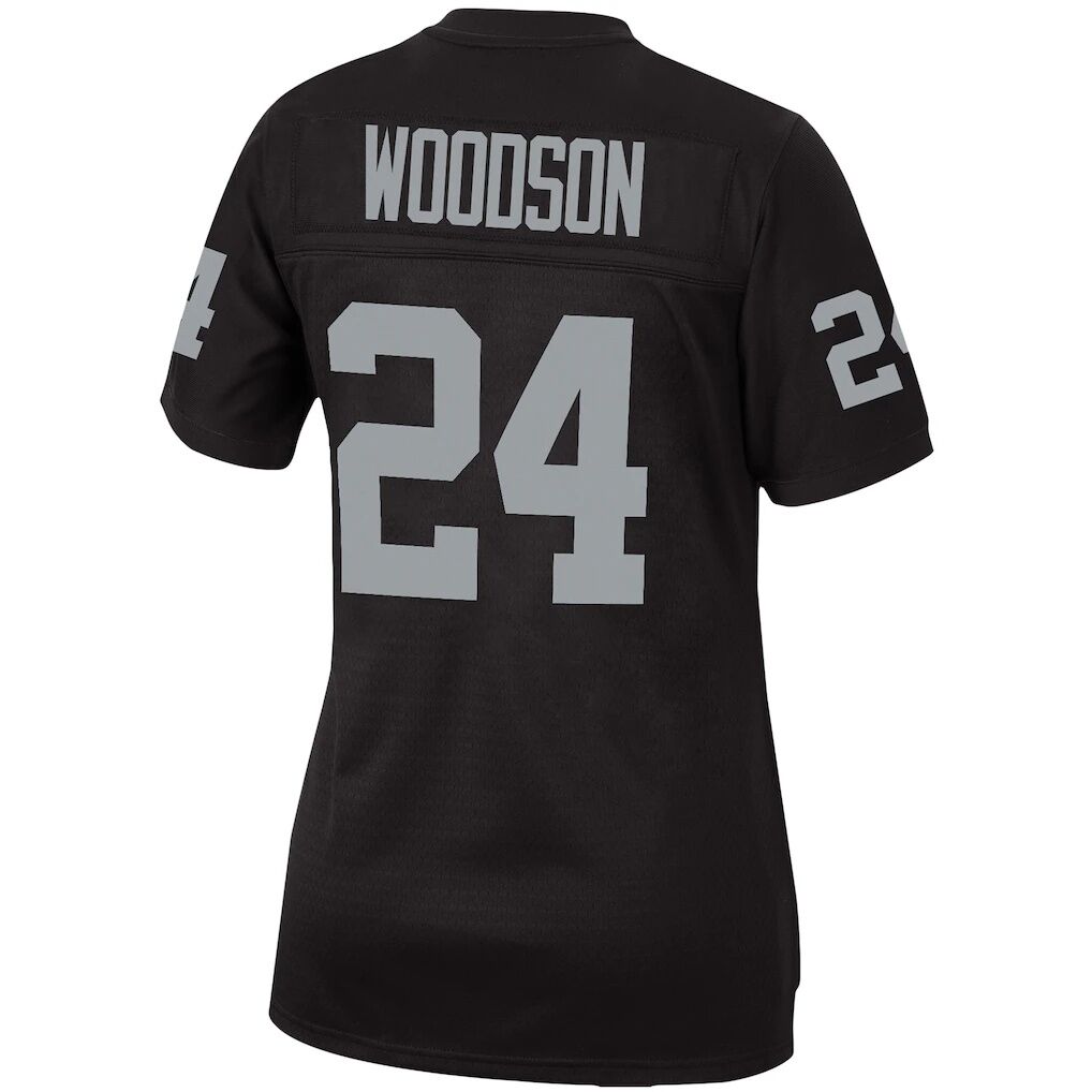Charles Woodson Las Vegas Raiders Mitchell & Ness Women's Legacy Replica Team Jersey