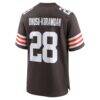 Jeremiah Owusu-Koramoah Cleveland Browns Nike Game Player Jersey - Brown - Detail View