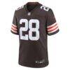 Jeremiah Owusu-Koramoah Cleveland Browns Nike Game Player Jersey - Brown - Side View