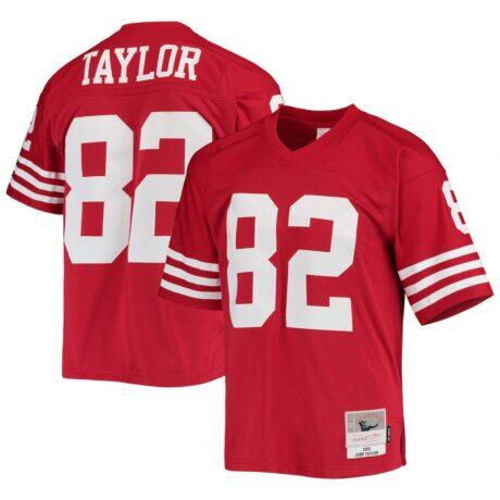 John Taylor San Francisco 49ers Mitchell & Ness Legacy Replica Jersey - - Front View