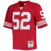 Patrick Willis San Francisco 49ers Mitchell & Ness Legacy Replica Jersey - - Side View