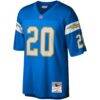 Natrone Means Los Angeles Chargers Mitchell & Ness Legacy Replica Jersey - - Side View