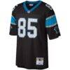 Wesley Walls Carolina Panthers Mitchell & Ness Legacy Replica Jersey - Black - Side View