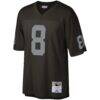 Ray Guy Las Vegas Raiders Mitchell & Ness Legacy Replica Jersey - Black - Side View