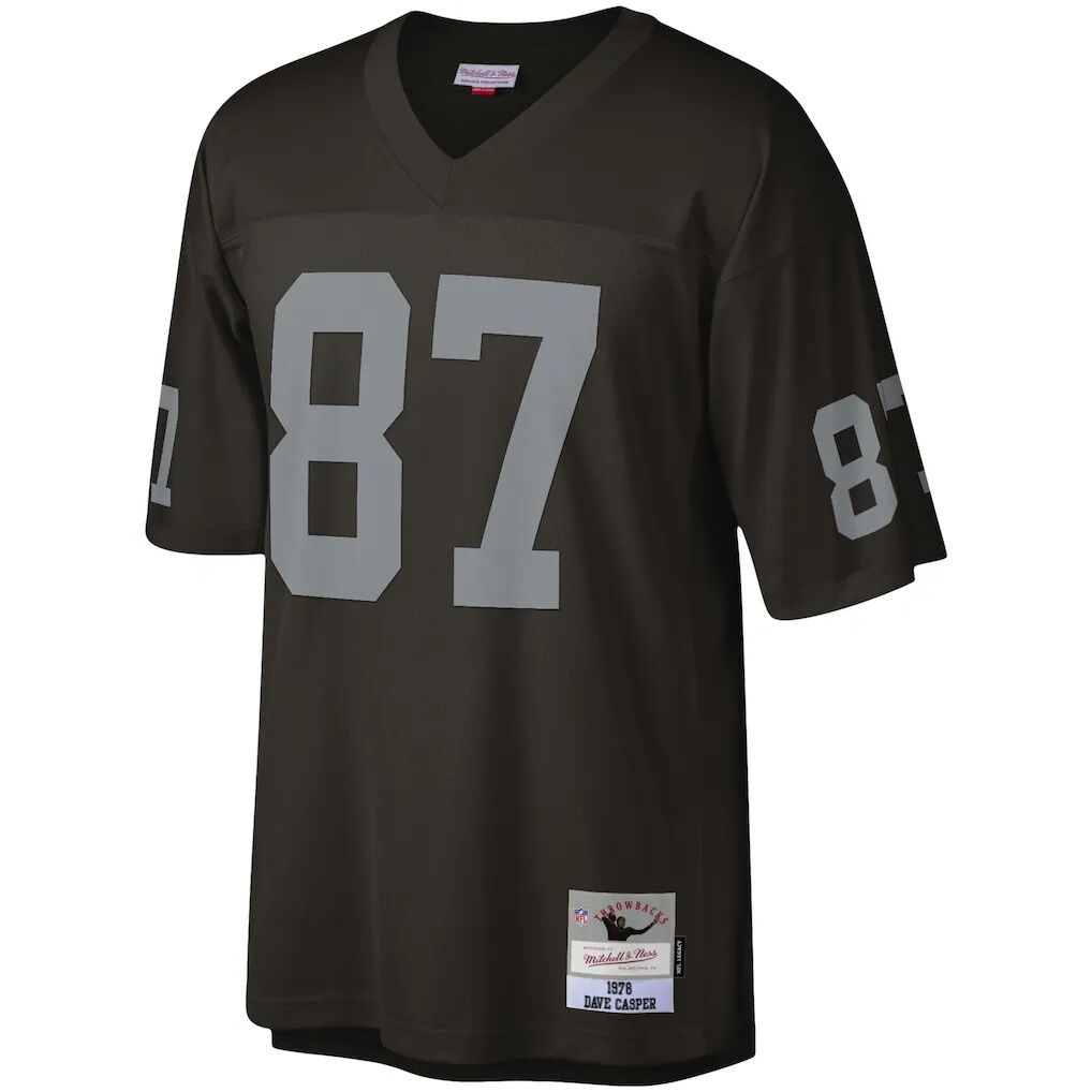 Dave Casper Las Vegas Raiders Mitchell & Ness Legacy Replica Jersey