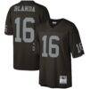 George Blanda Las Vegas Raiders Mitchell & Ness Legacy Replica Jersey - Black - Front View
