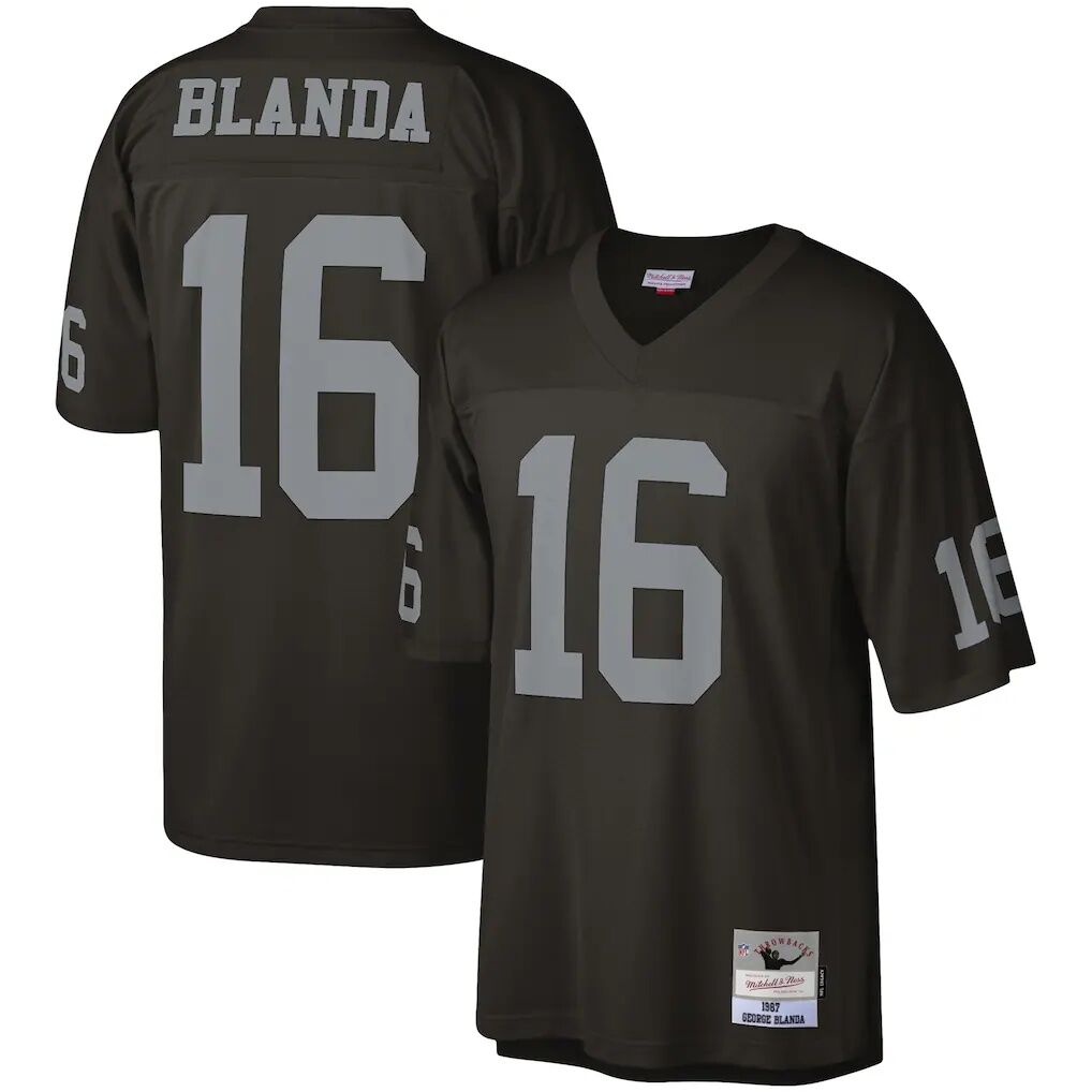 George Blanda Las Vegas Raiders Mitchell & Ness Legacy Replica Jersey