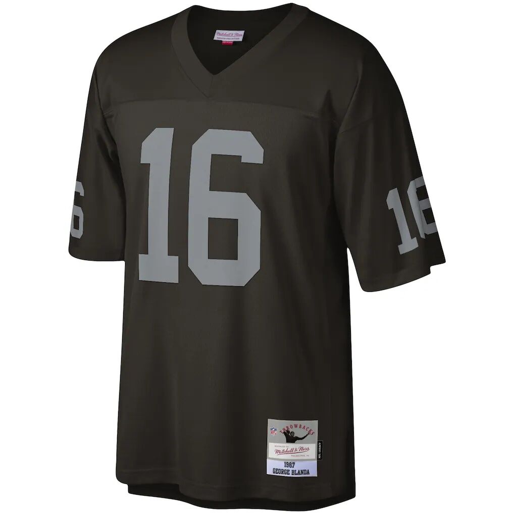 George Blanda Las Vegas Raiders Mitchell & Ness Legacy Replica Jersey