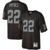 Mike Haynes Las Vegas Raiders Mitchell & Ness Legacy Replica Jersey - Black - Front View