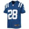 Jonathan Taylor Indianapolis Colts Nike Youth Game Jersey - - Side View