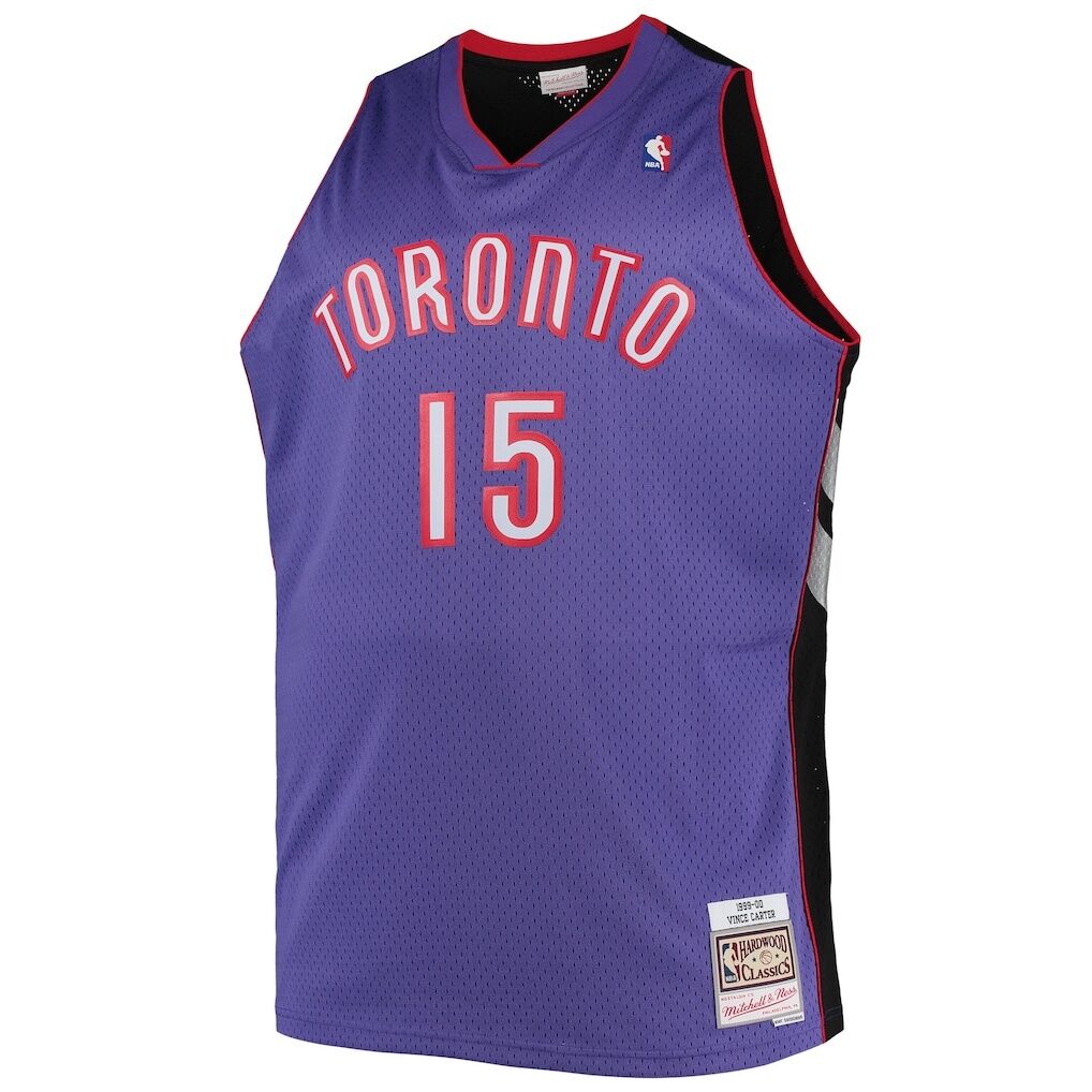 Vince Carter Toronto Raptors Mitchell & Ness Big & Tall 1999/00 Hardwood Classics Swingman Jersey