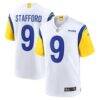 Matthew Stafford Los Angeles Rams Nike Alternate Game Jersey - White - Front View
