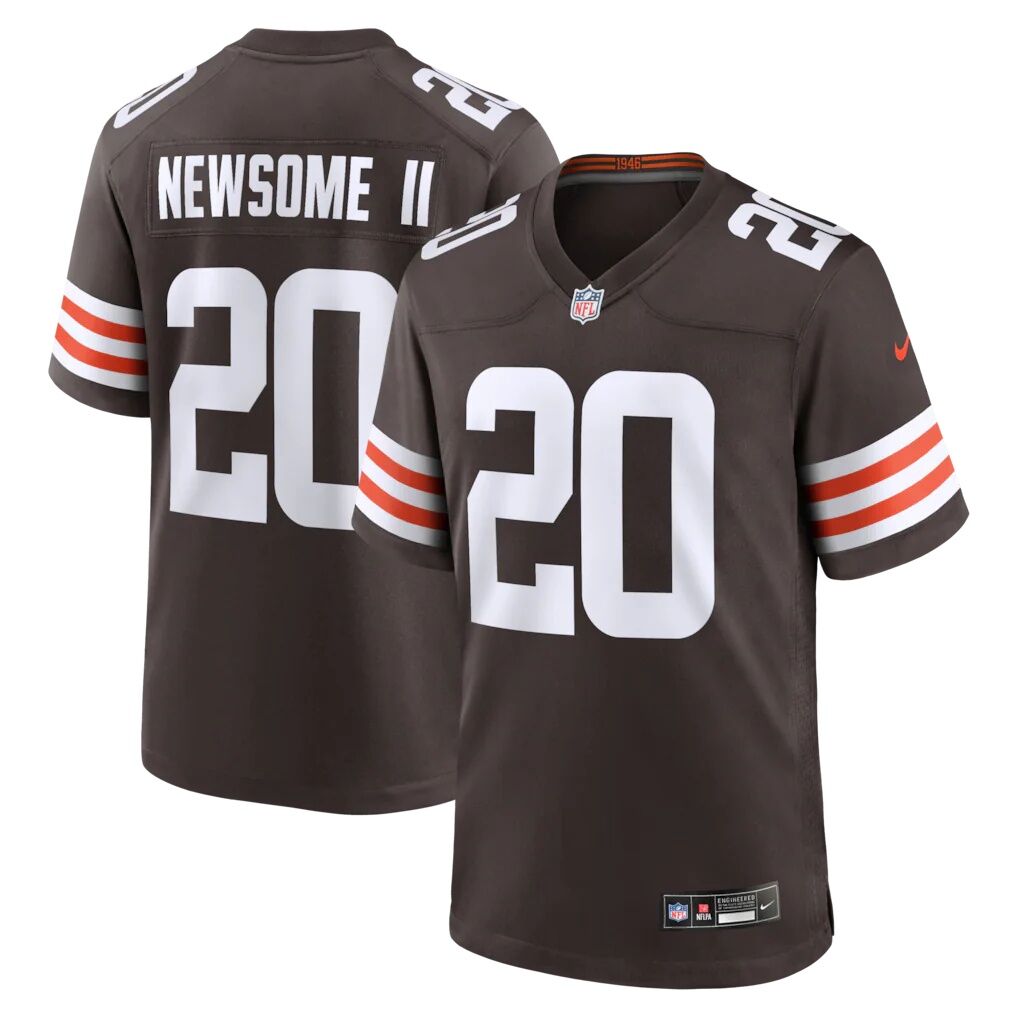 Greg Newsome II Cleveland Browns Nike Game Jersey