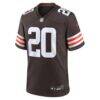 Greg Newsome II Cleveland Browns Nike Game Jersey - Brown - Side View