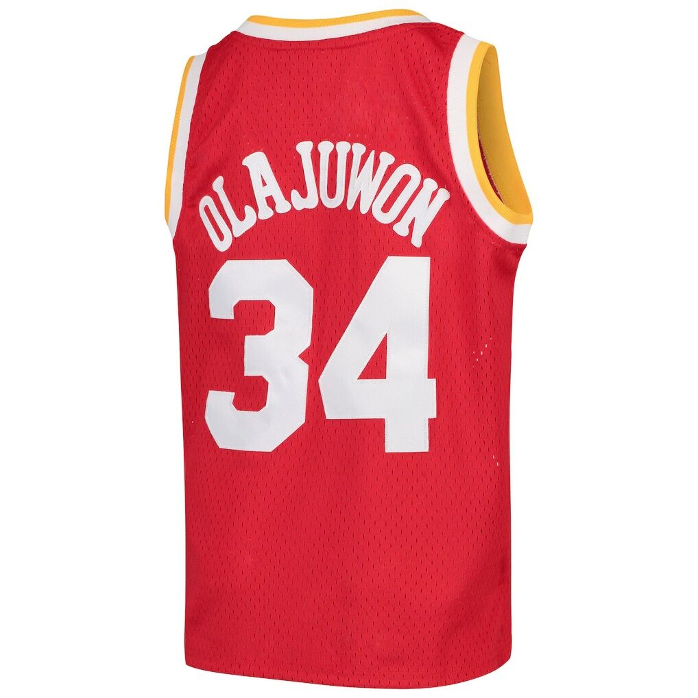 Hakeem Olajuwon Houston Rockets Mitchell & Ness Youth 1996/97 Hardwood Classics Swingman Jersey