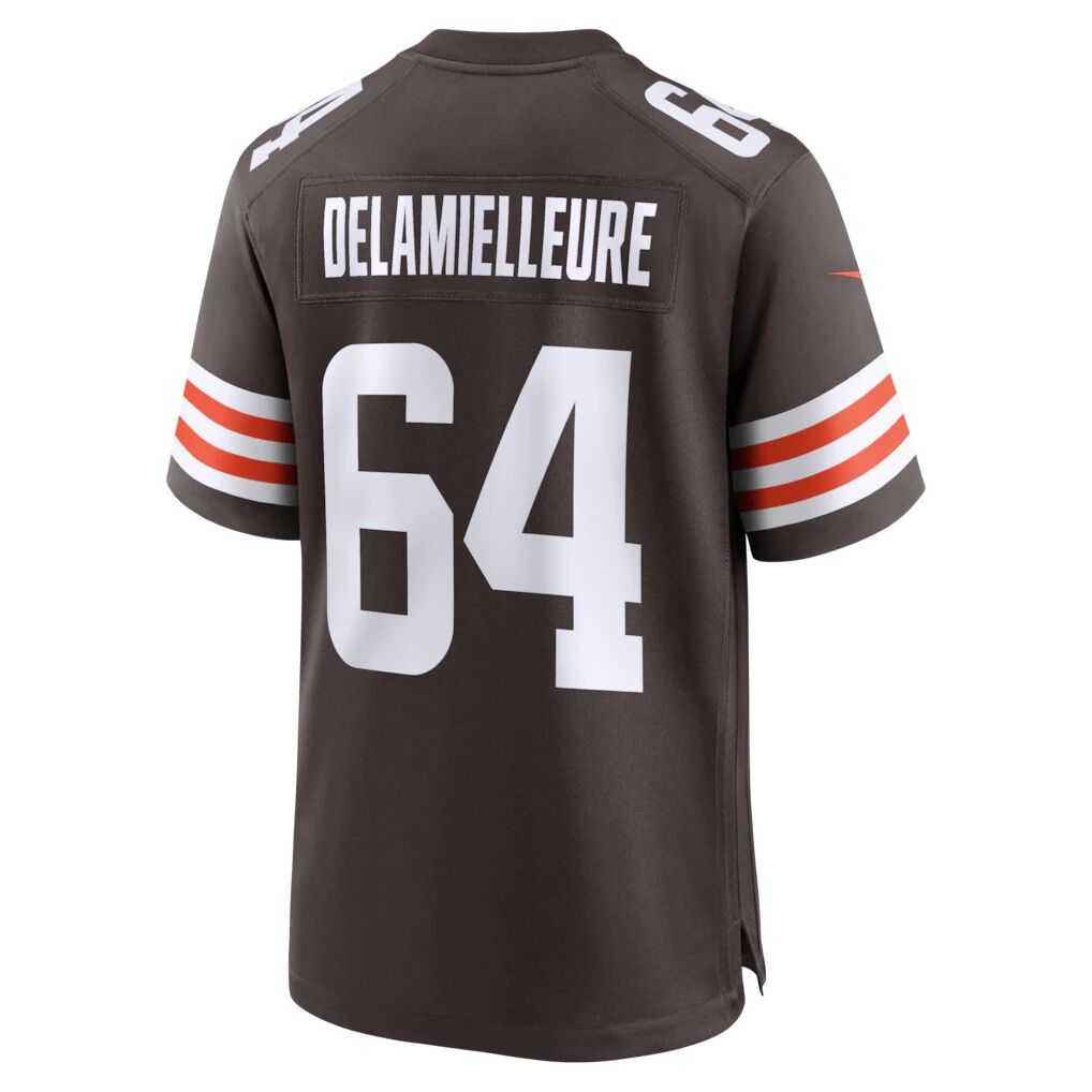 Joe DeLamielleure Cleveland Browns Nike Game Retired Player Jersey