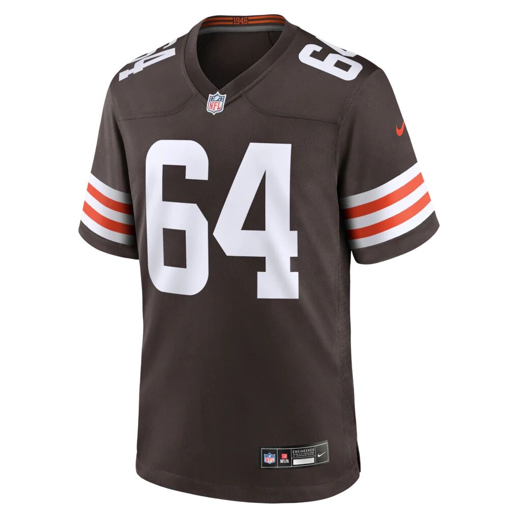 Joe DeLamielleure Cleveland Browns Nike Game Retired Player Jersey