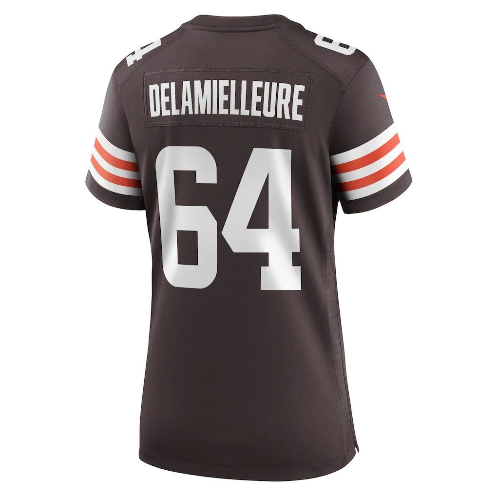 Joe DeLamielleure Cleveland Browns Nike Women's Game Retired Player Jersey