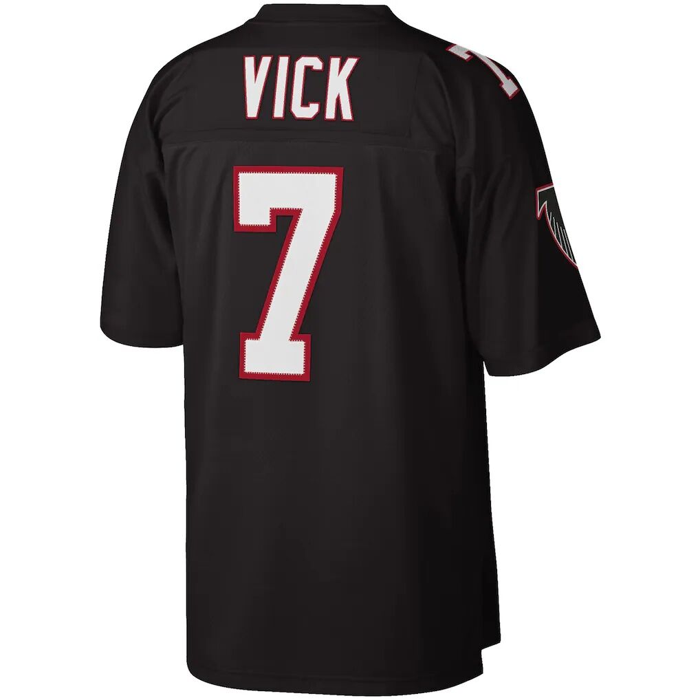 Michael Vick Atlanta Falcons Mitchell & Ness Big & Tall 2002 Retired Player Replica Jersey
