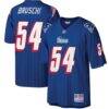Tedy Bruschi New England Patriots Mitchell & Ness Big & Tall 1996 Retired Player Replica Jersey - - Front View