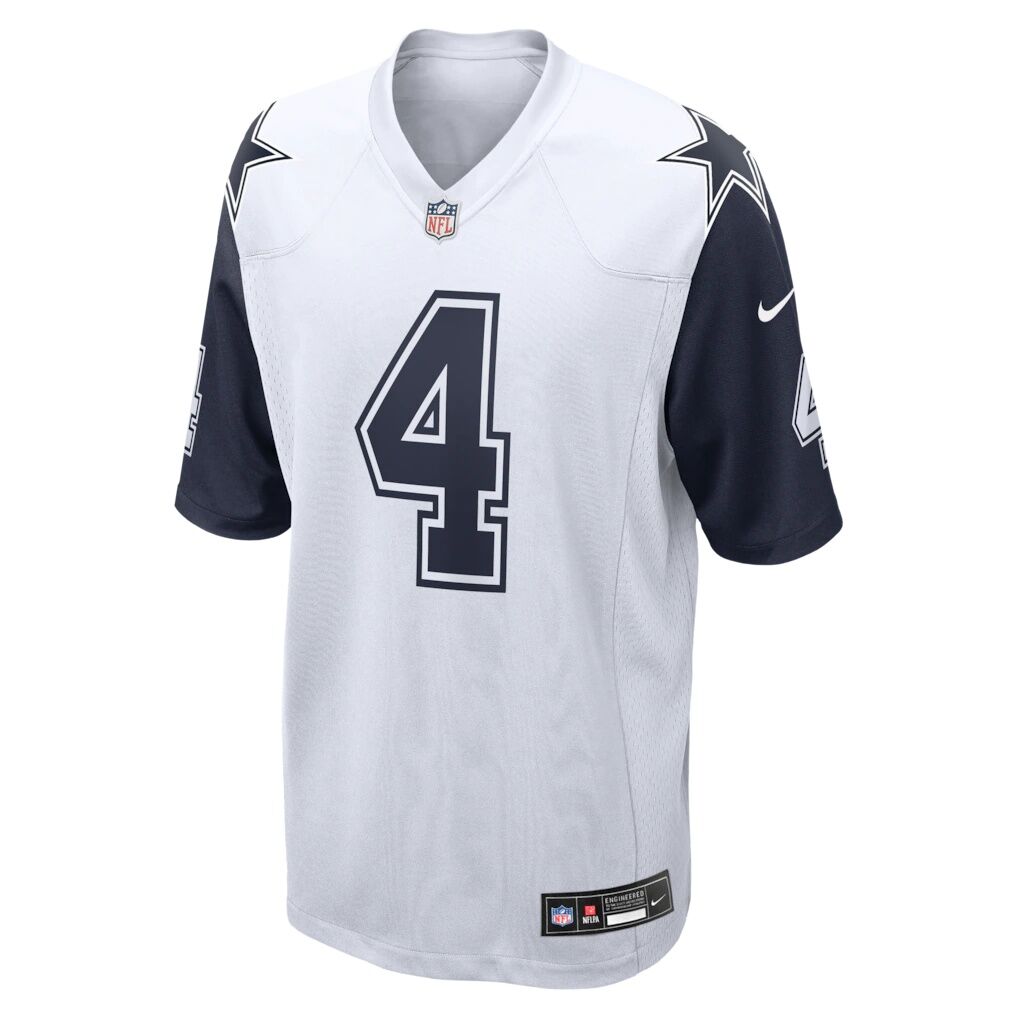 Dak Prescott Dallas Cowboys Nike Alternate Game Team Jersey