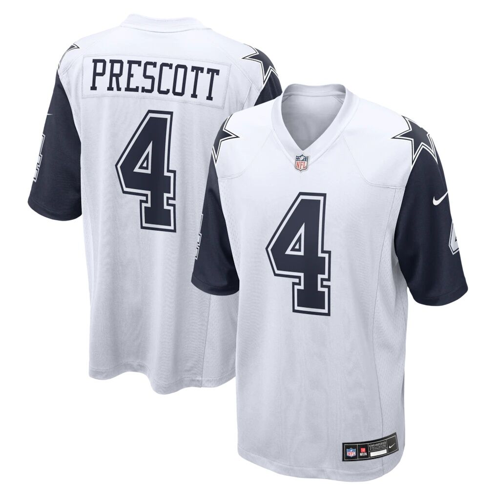 Dak Prescott Dallas Cowboys Nike Alternate Game Team Jersey