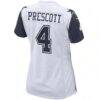 Dak Prescott Dallas Cowboys Nike Women's Alternate Game Jersey - White - Detail View