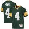 Brett Favre Green Bay Packers Mitchell & Ness Youth 1996 Retired Player Legacy Jersey - Green - Front View