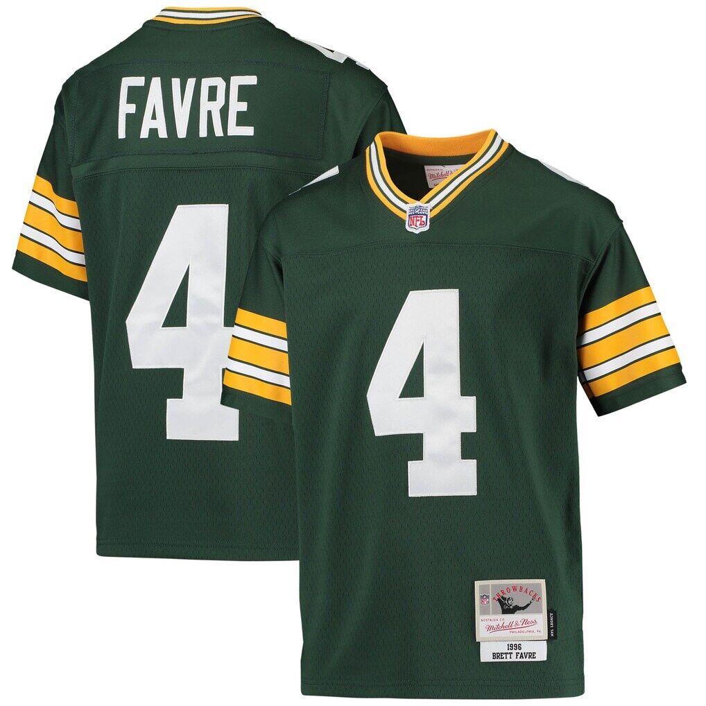 Brett Favre Green Bay Packers Mitchell & Ness Youth 1996 Retired Player Legacy Jersey