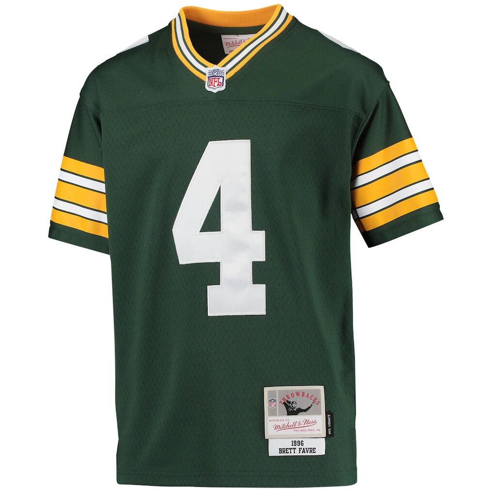 Brett Favre Green Bay Packers Mitchell & Ness Youth 1996 Retired Player Legacy Jersey