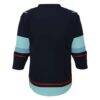 Seattle Kraken Toddler Home Replica Jersey - Navy - Detail View