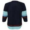 Seattle Kraken Youth Home Premier Jersey - Navy - Detail View