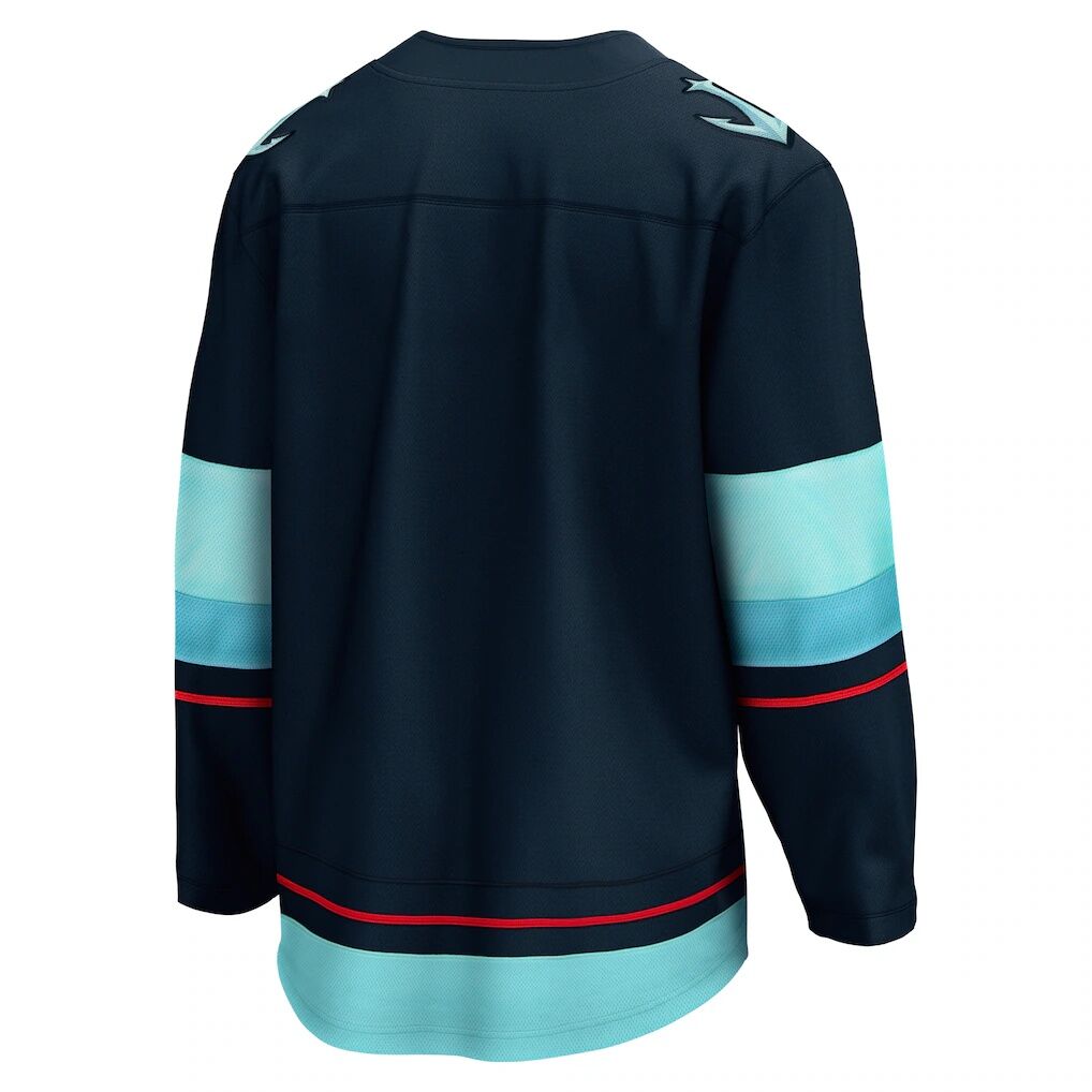 Seattle Kraken Fashion7 Home Breakaway Jersey - Deep Sea Blue