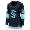 Seattle Kraken Fashion7 Women's Home Breakaway Custom Jersey - Navy - Side View