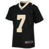 Taysom Hill New Orleans Saints Nike Youth Game Jersey - Black - Side View