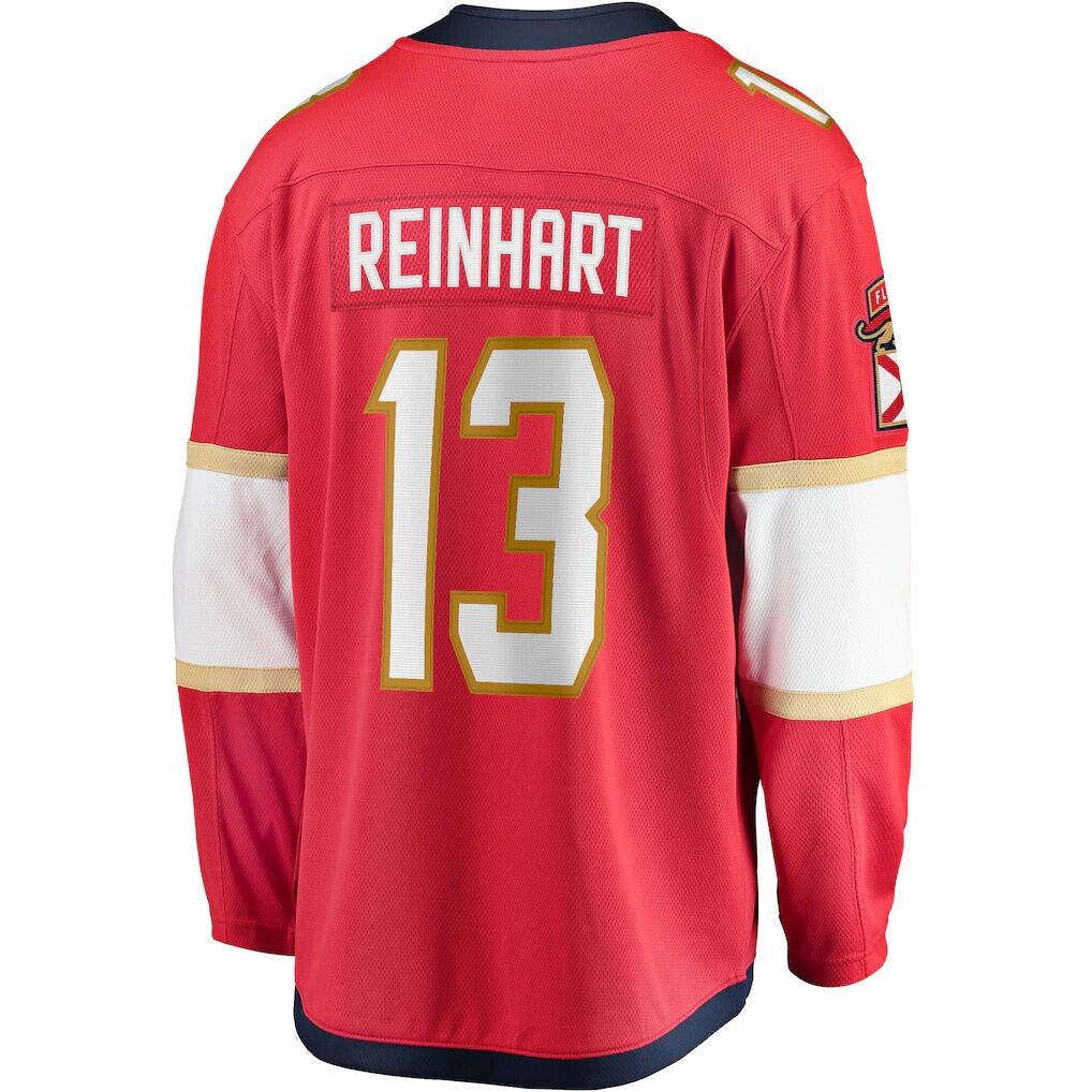 Sam Reinhart Florida Panthers Fashion7 Breakaway Player Jersey